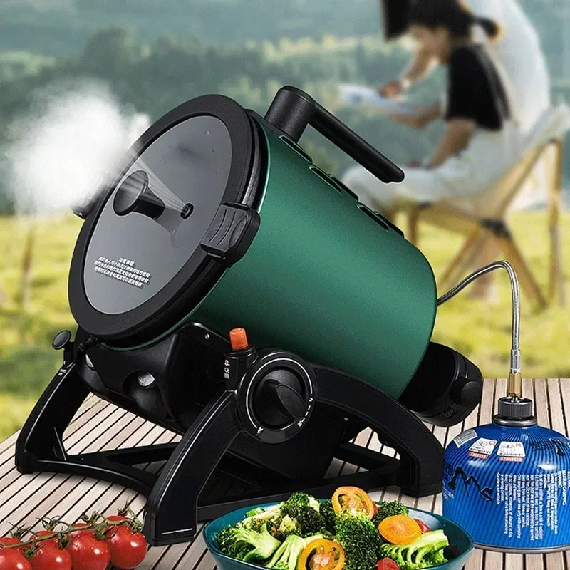 Commercial Kitchen Gas Stove - Desktop 220v BRS-1902 Outdoor Portable Stove