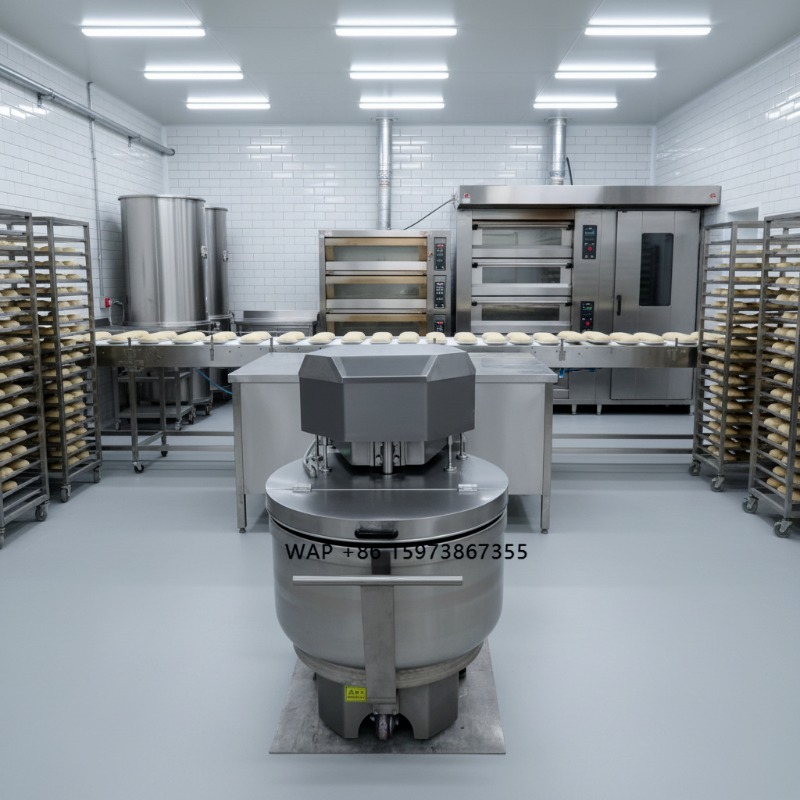 Dough Mixer Machine - Stainless Steel Advanced Automatic High Producing