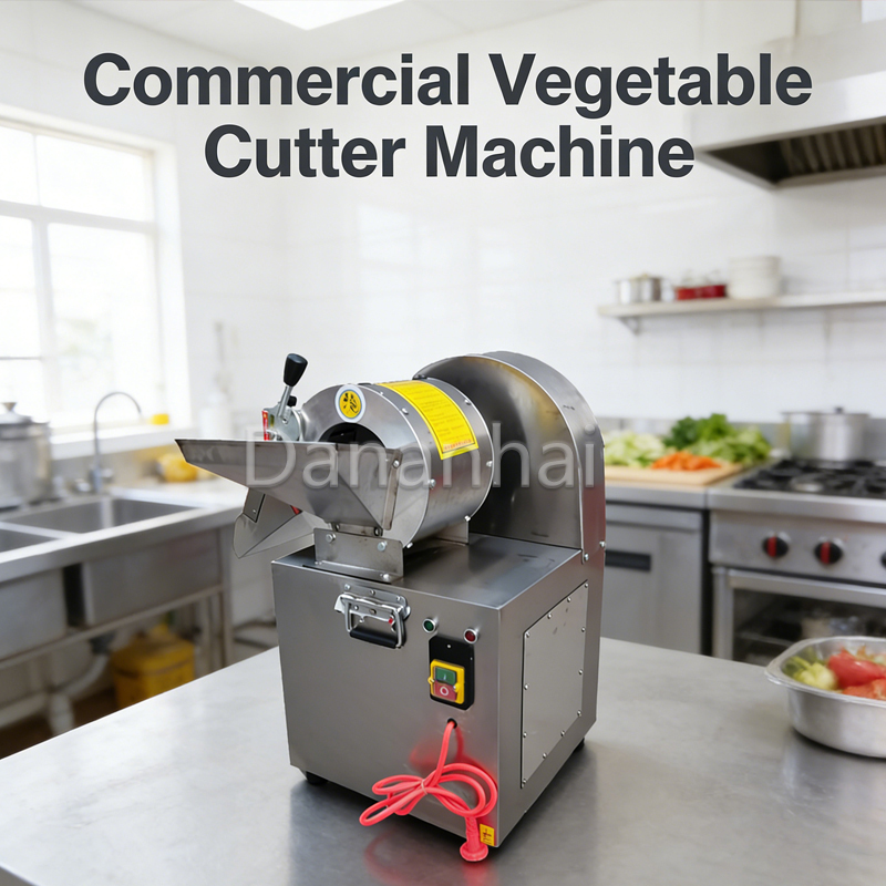 Commercial Kitchen Appliance - Electric Automatic Vegetable Cutting Machine Commercial