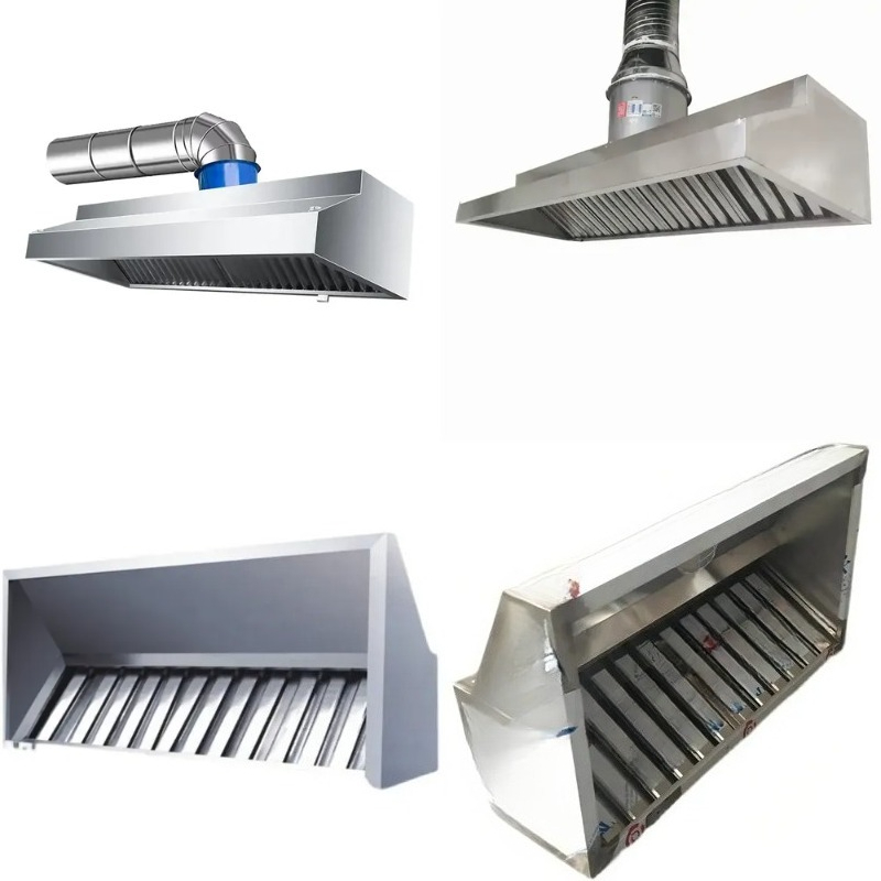 Commercial Exhaust Hood - Kitlalong Commercial Stainless Steel Smoke Exhaust