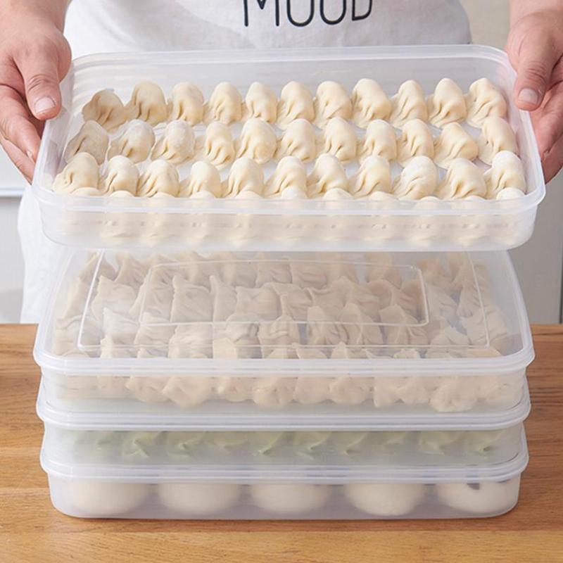 Commercial Kitchen Utensil Organizer - New·Kitchen Storage Box Refrigerator Organizer Transparent