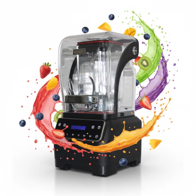 Commercial Blender Heavy Duty - Industrial High-Speed Ice Blending Machine Heavy