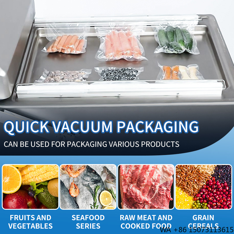 Commercial Kitchen In Home - DZ-500 Commercial Vacuum Sealer Double Chamber
