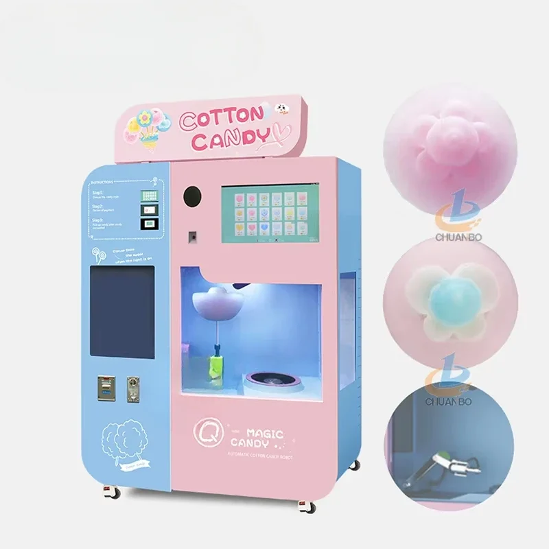 Customized 2023 New Style Full - Candy Floss Machine Commercial recension och pris