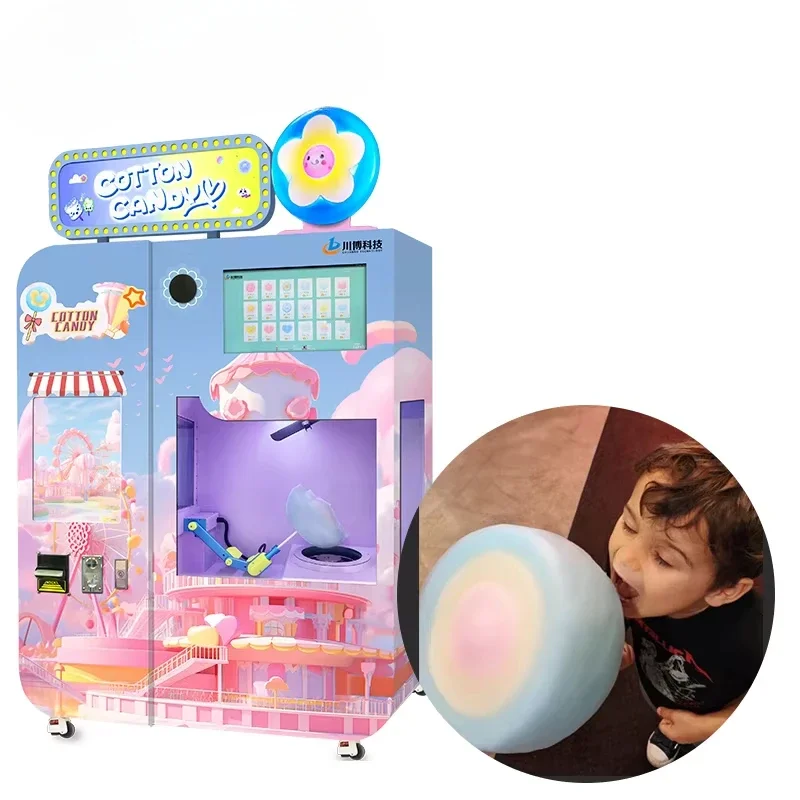 Customized 2023 New Style Full - Candy Floss Machine Commercial recension och pris