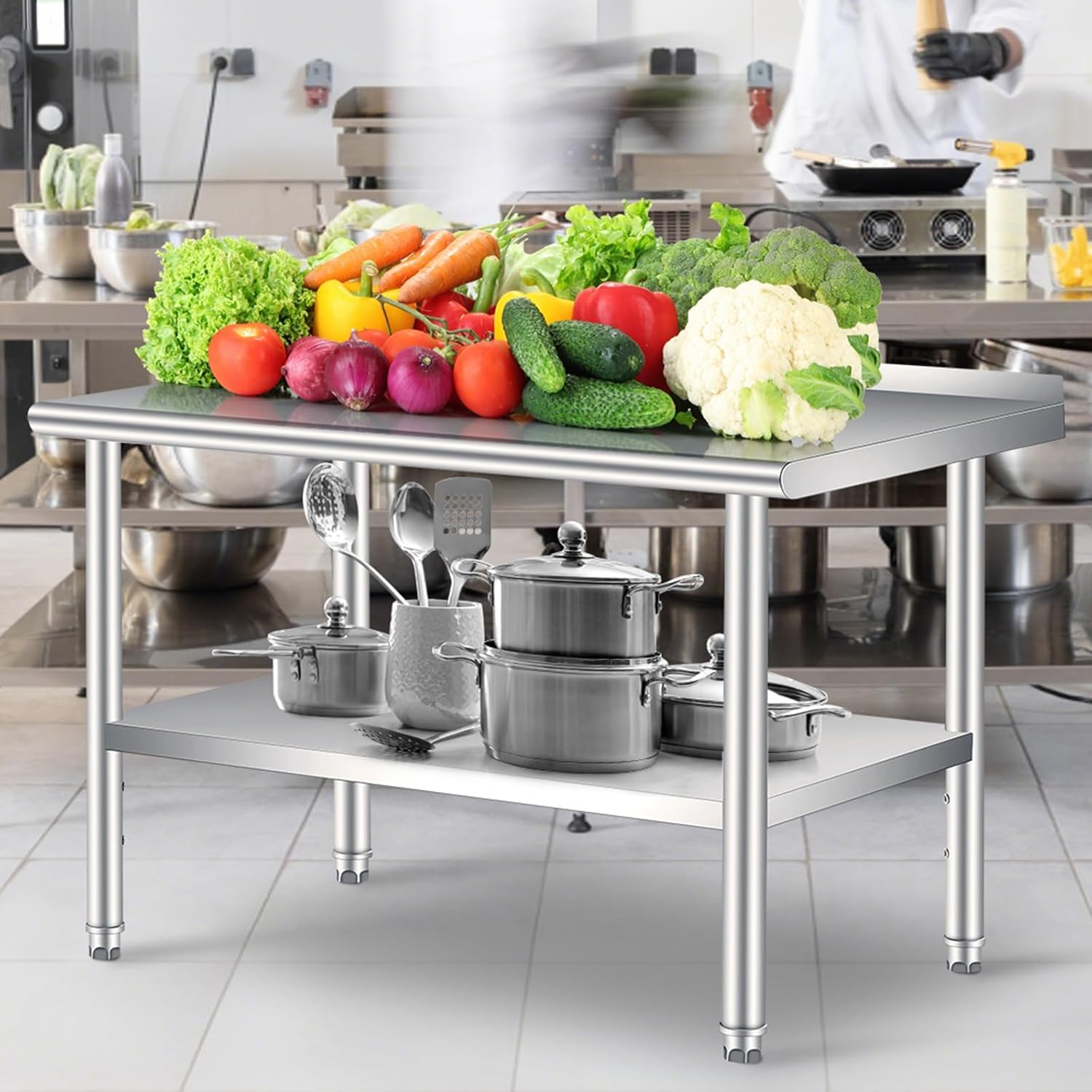 60 x 24 Inch Stainless Steel P - Commercial Kitchen Backsplash recension och pris
