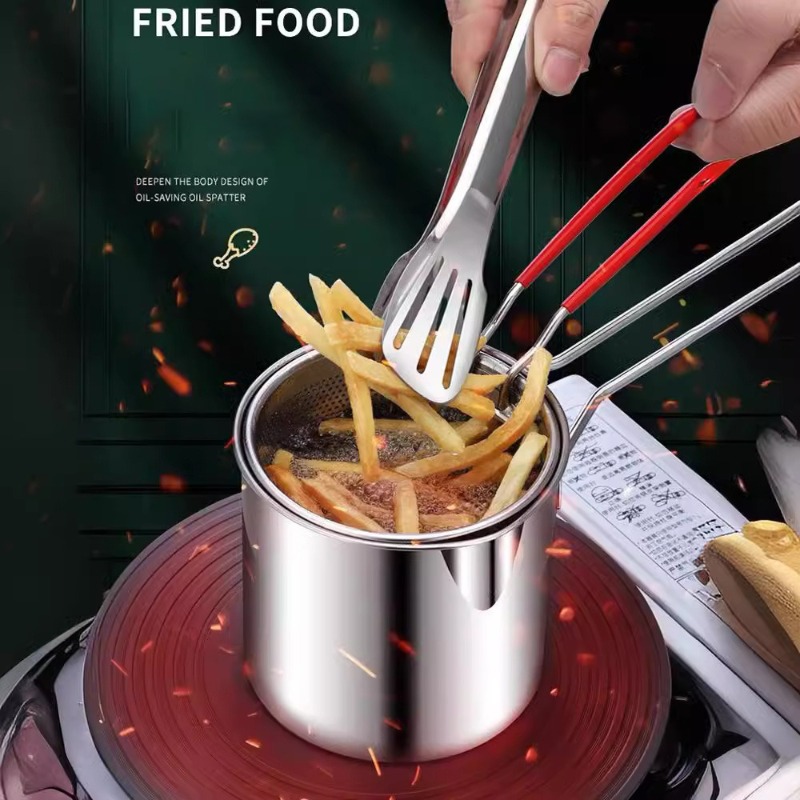 304 Stainless Steel Deep Fryer - Commercial Kitchen Appliance recension och pris