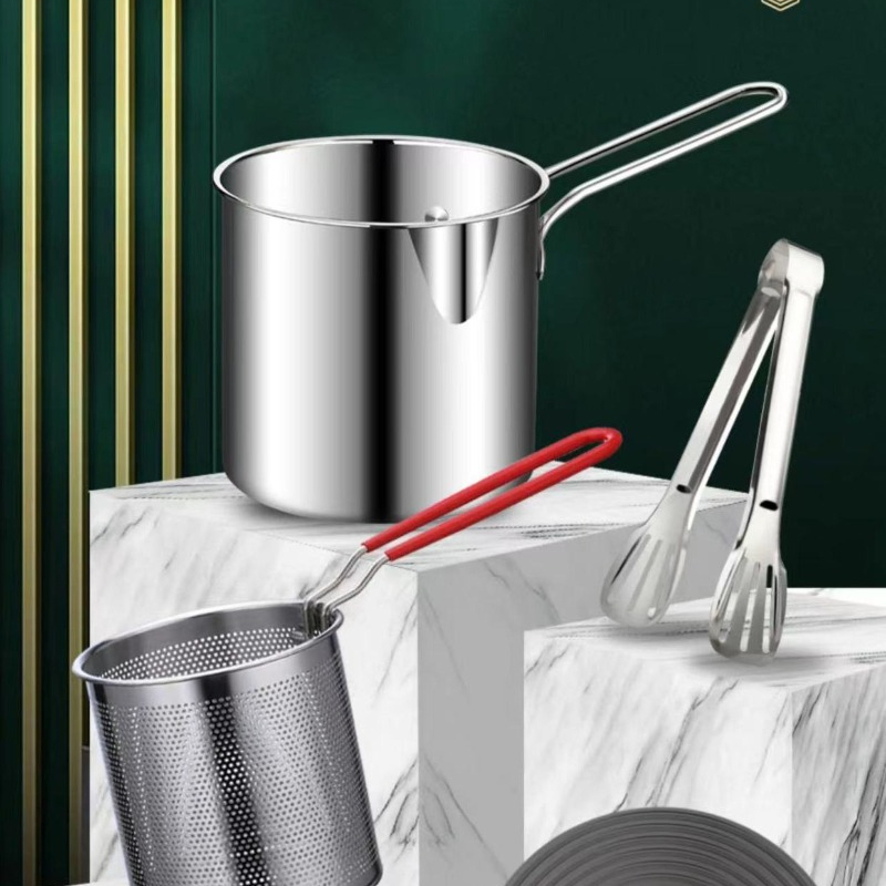 304 Stainless Steel Deep Fryer - Commercial Kitchen Appliance recension och pris