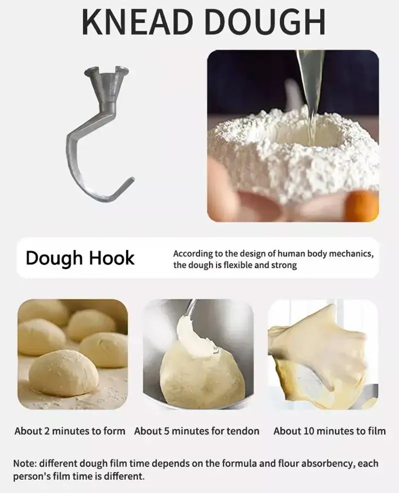 High Speed Industrial Food Pro - Dough Mixer Machine recension och pris