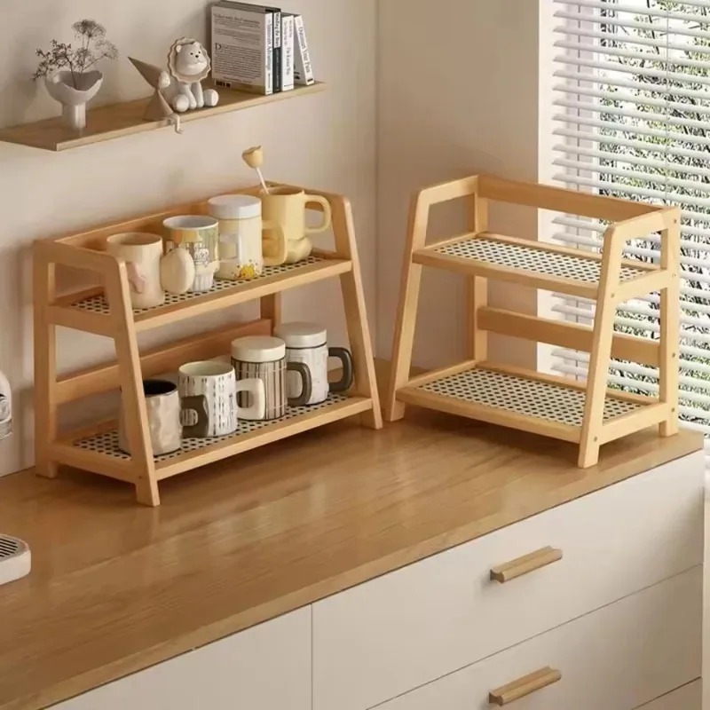 Retro Bamboo 2 Layer Storage R - Commercial Kitchen Tables recension och pris