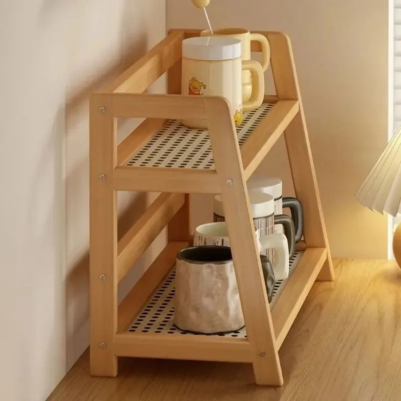 Retro Bamboo 2 Layer Storage R - Commercial Kitchen Tables recension och pris