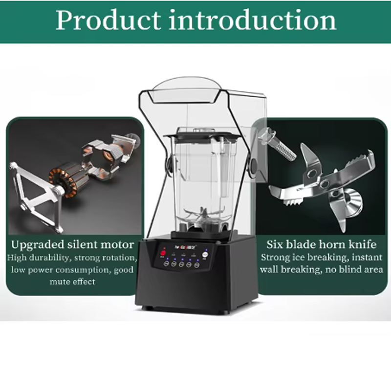 Milk Tea Supplies and Equipmen - Commercial Blender Heavy Duty recension och pris