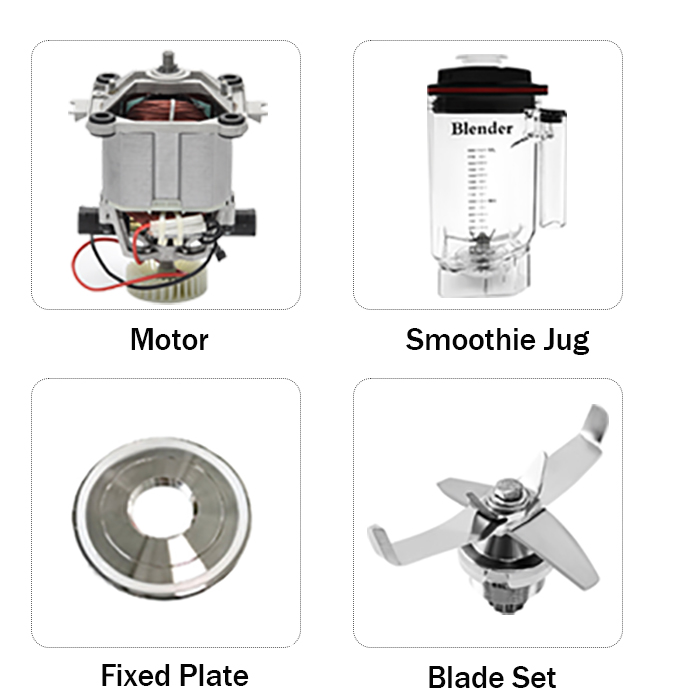 High Power 1.8L Commercial Kit - Commercial Blender Heavy Duty recension och pris