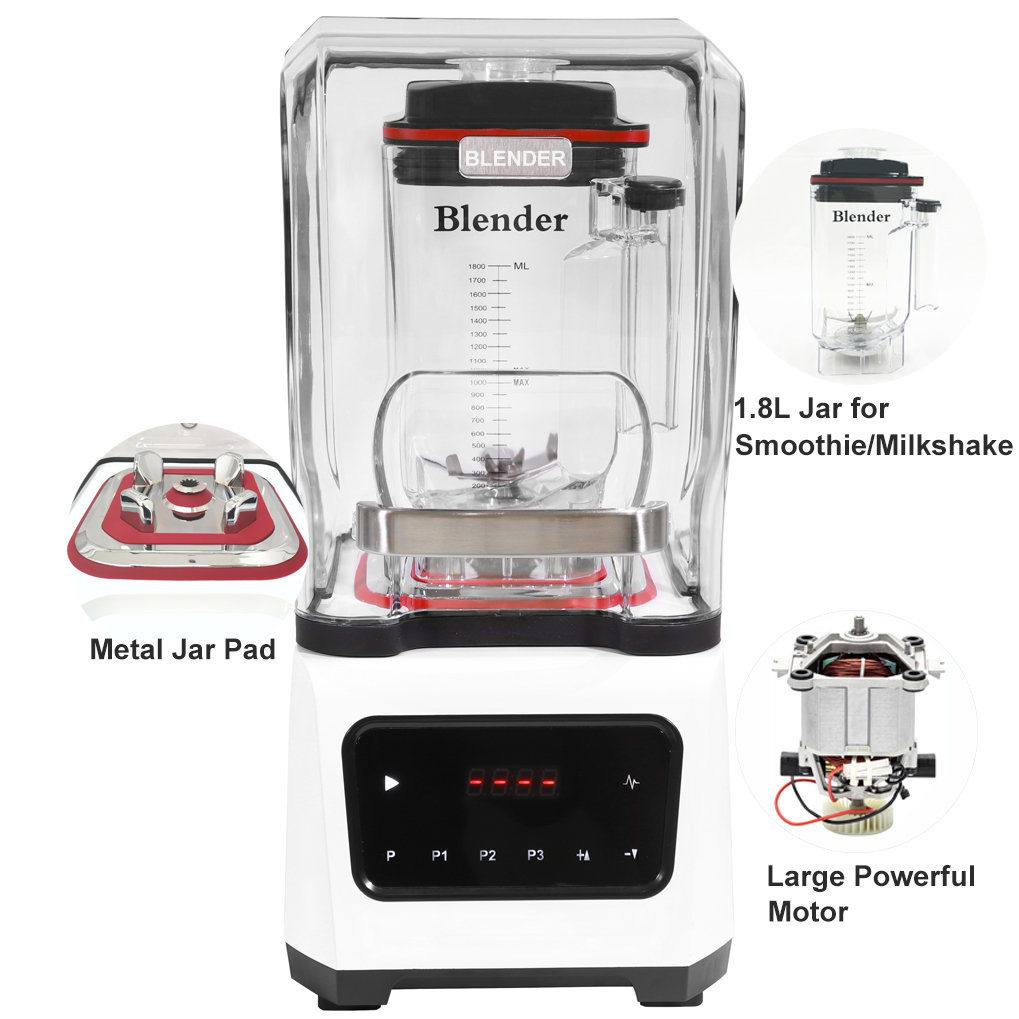 High Power 1.8L Commercial Kit - Commercial Blender Heavy Duty recension och pris