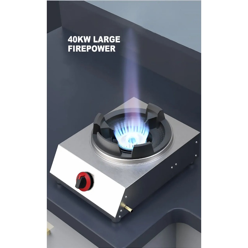 Kitchen Gas Hob Cooktop Single - Commercial Kitchen Gas Stove recension och pris