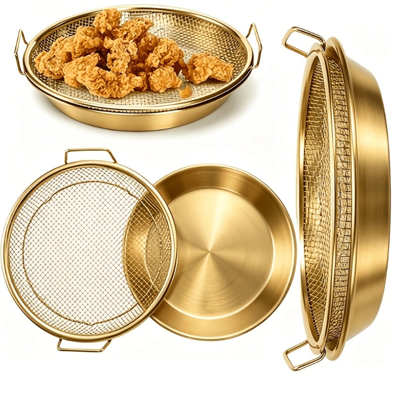 Gold Heavy Duty Deep Fryer Rac - Commercial Kitchen Appliance recension och pris