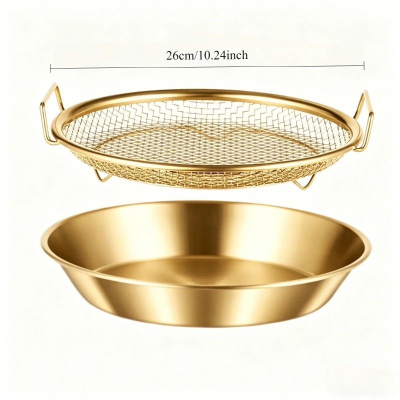 Gold Heavy Duty Deep Fryer Rac - Commercial Kitchen Appliance recension och pris