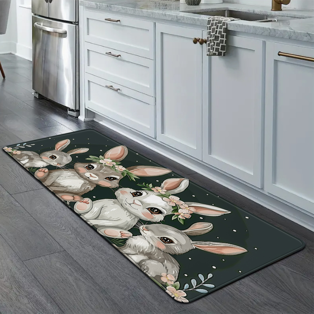 Modern Tropical Palm Pattern F - Commercial Kitchen Interior recension och pris