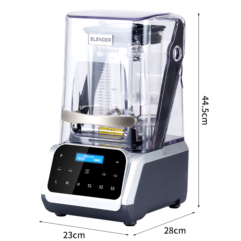 Commercial 2200W Electric Blen - Commercial Blender Heavy Duty recension och pris