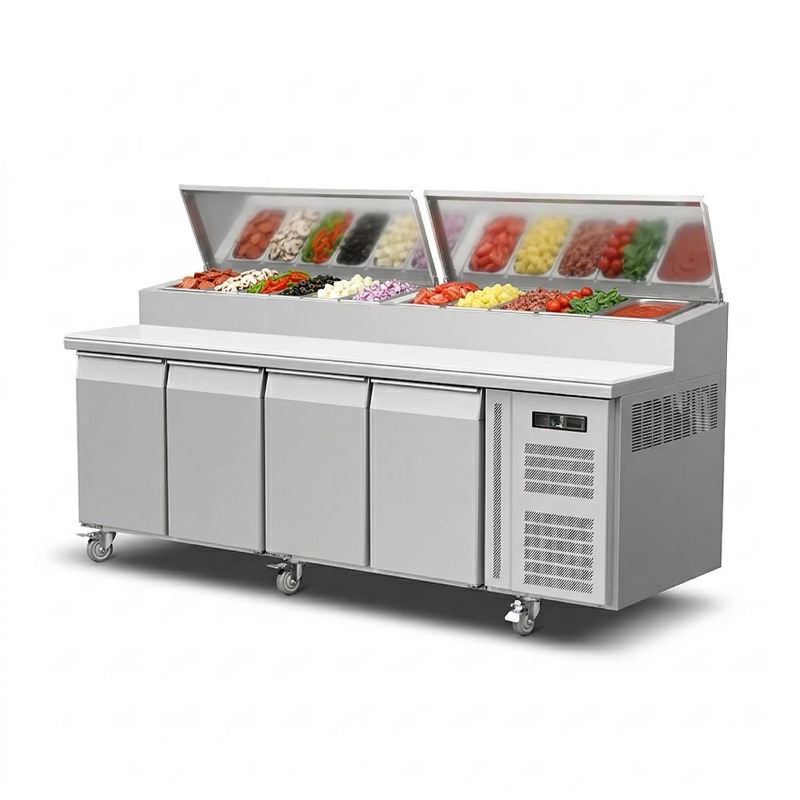 OEM Counter Fridge Sandwich Pr - Commercial Kitchen Tables recension och pris