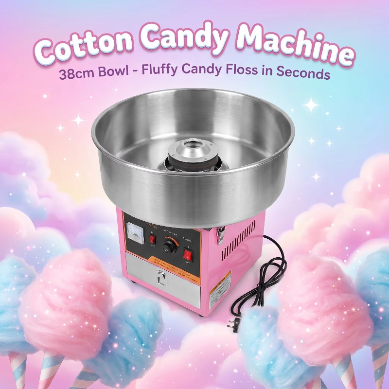 Commercial Electric Cotton Can - Candy Floss Machine Commercial recension och pris