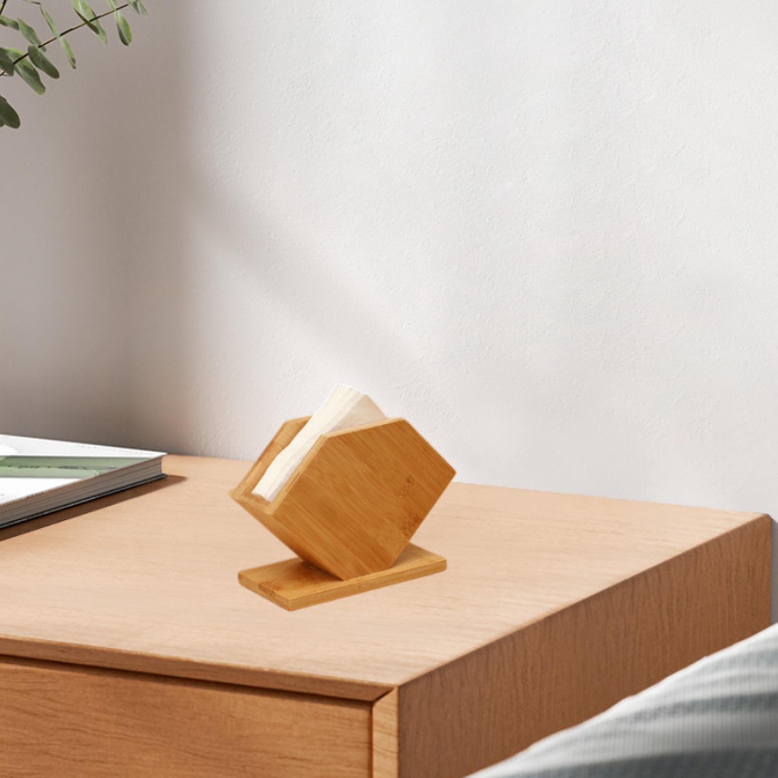 Bamboo Tissue Box Cube Standin - Commercial Kitchen Tables recension och pris