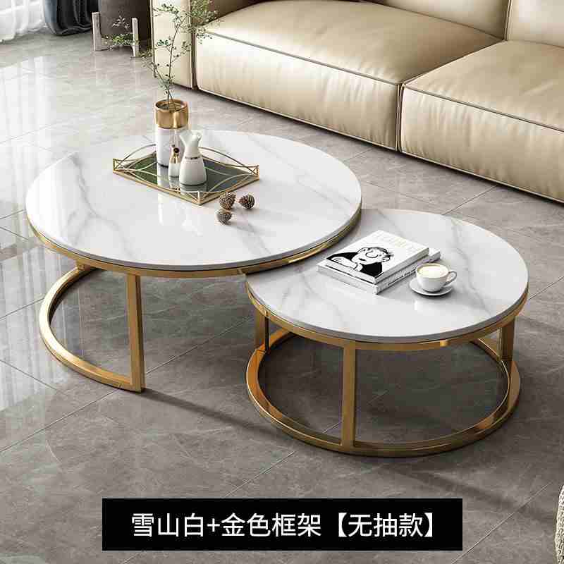 Nordic Luxury Marble Top Coffe - Commercial Kitchen Tables recension och pris
