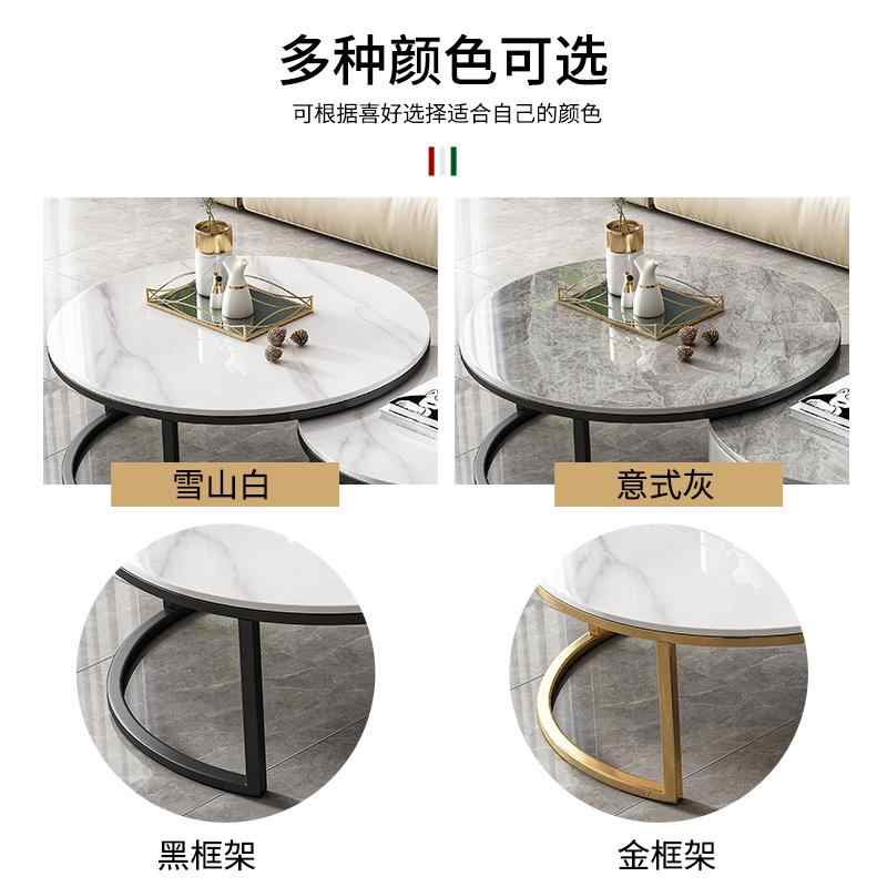 Nordic Luxury Marble Top Coffe - Commercial Kitchen Tables recension och pris