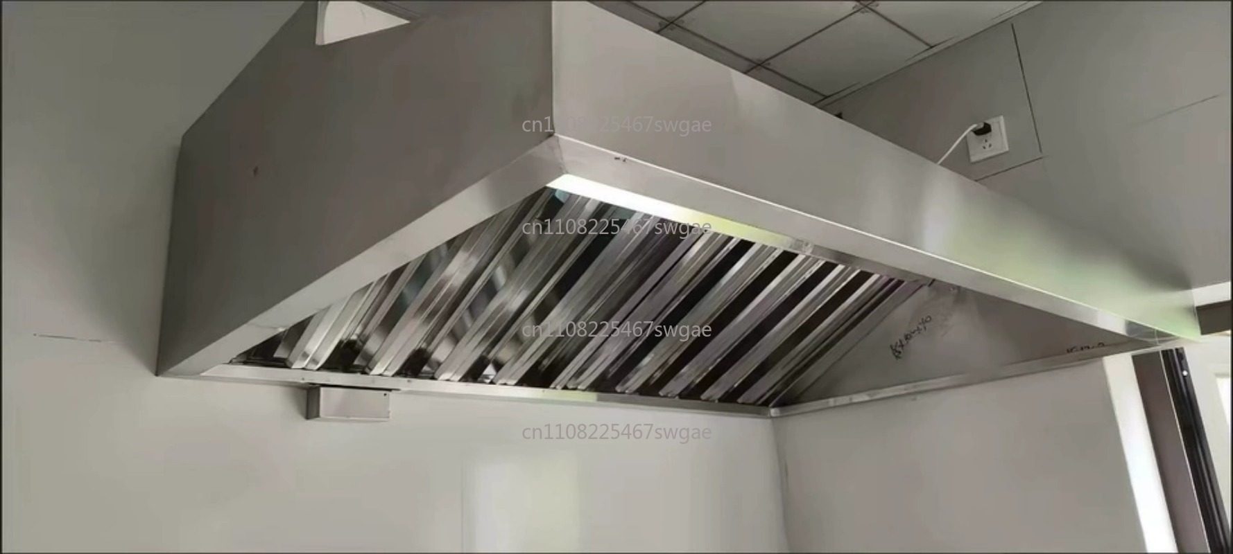 Steel Kitchen Exhaust Hood Hig - Commercial Exhaust Hood recension och pris