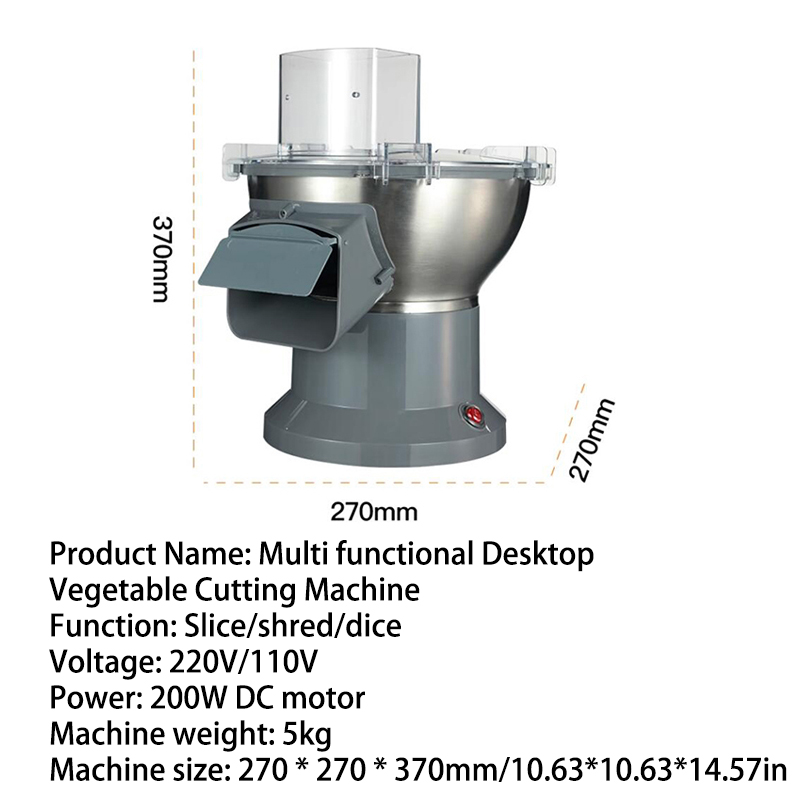 Small Commercial Carrot Shredd - Commercial Kitchen Appliance recension och pris