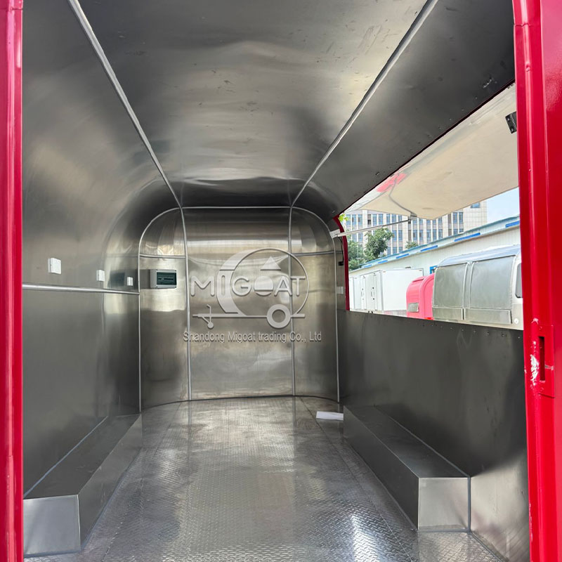 Red Commercial Food Concession - Commercial Kitchen Interior recension och pris