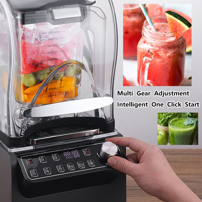 1800W Commercial Ice Blender M - Commercial Blender Heavy Duty recension och pris