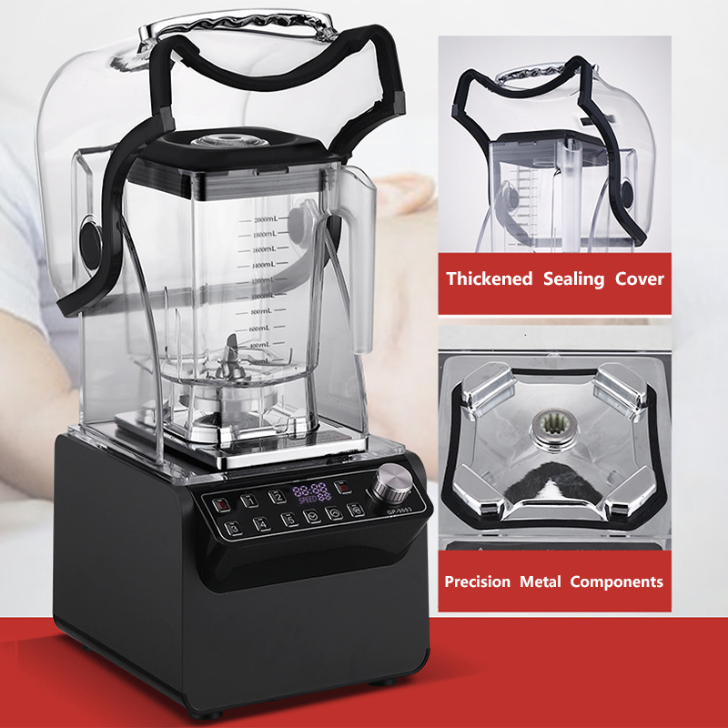 1800W Commercial Ice Blender M - Commercial Blender Heavy Duty recension och pris