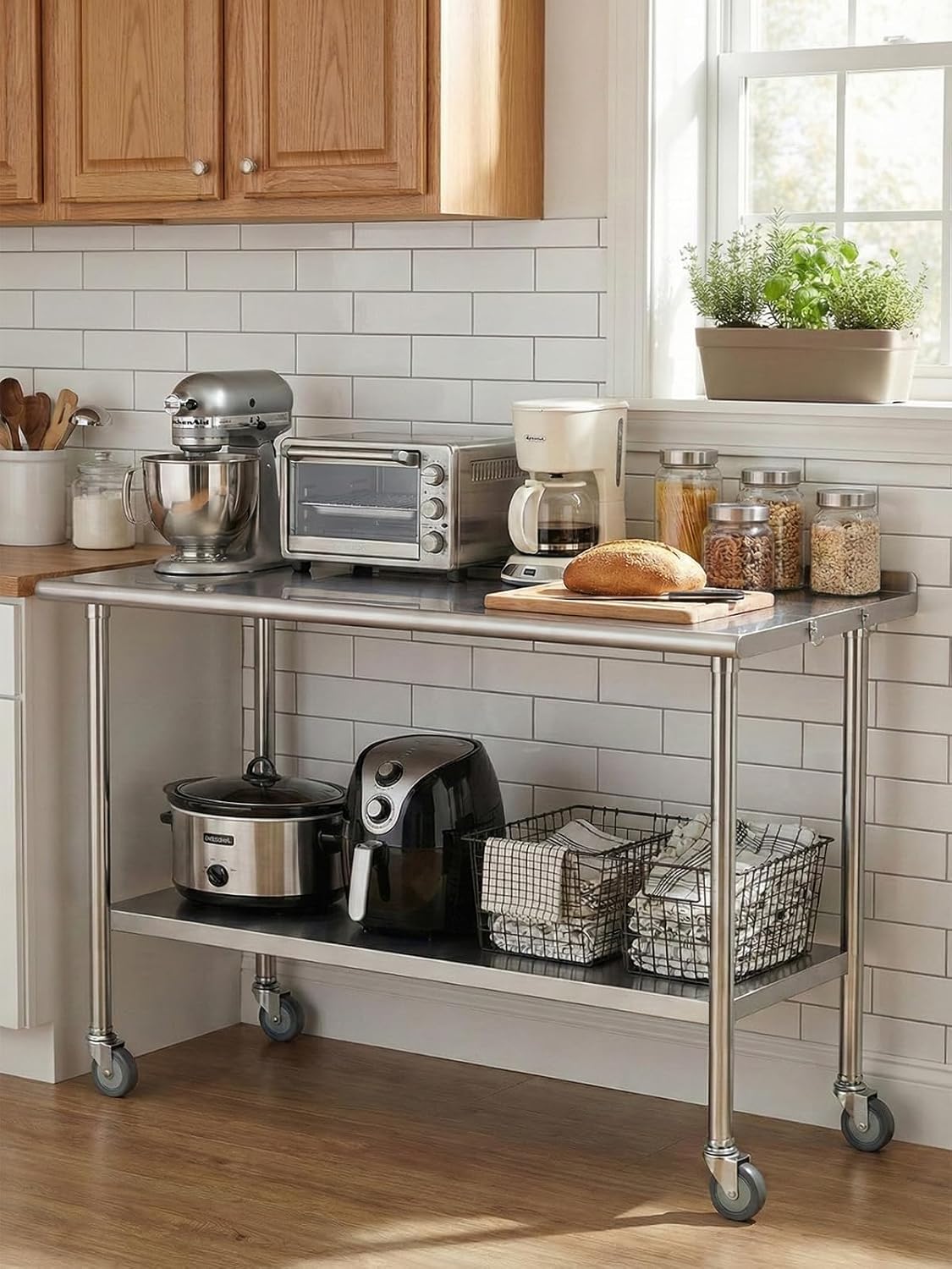 NSF Certified Stainless Steel  - Commercial Kitchen Backsplash recension och pris