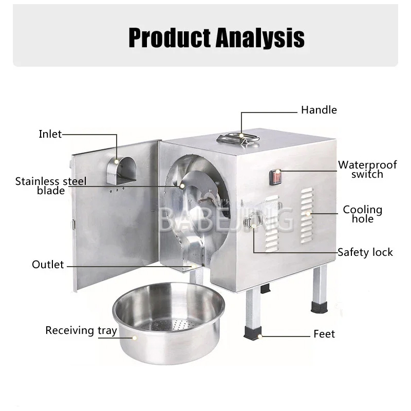 Electric Mini Scallion Chopper - Commercial Kitchen Appliance recension och pris
