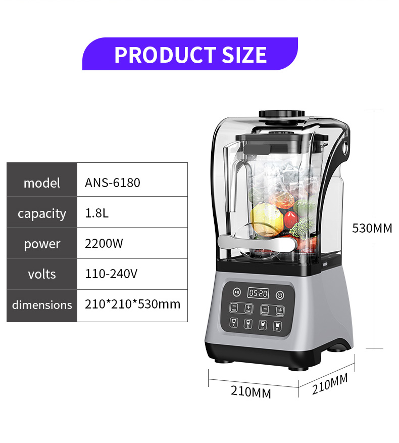 Commercial Food Processors Cou - Commercial Blender Heavy Duty recension och pris