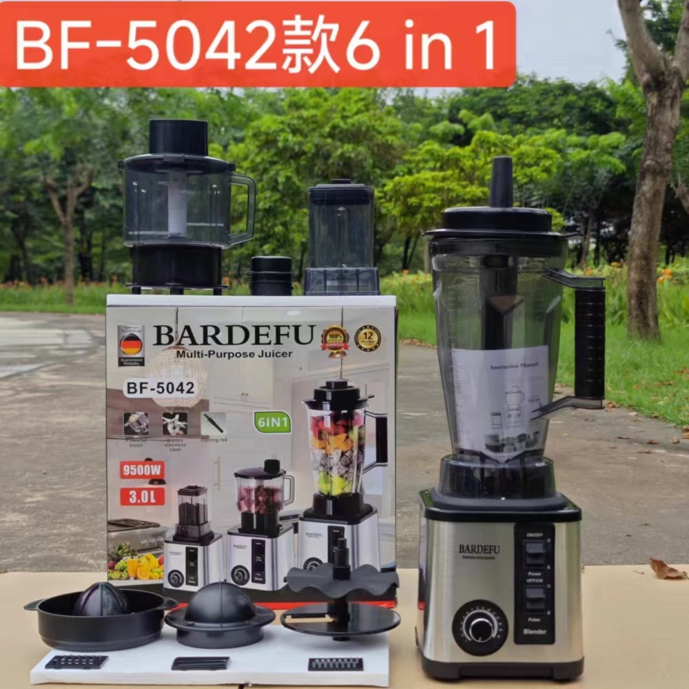 220V- 3L 6 in 1 Blender Stainl - Commercial Blender Heavy Duty recension och pris