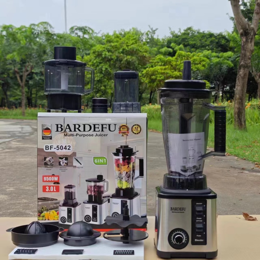 220V- 3L 6 in 1 Blender Stainl - Commercial Blender Heavy Duty recension och pris
