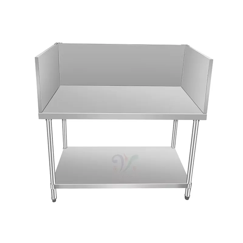 304 Stainless Steel Metal Prep - Commercial Kitchen Backsplash recension och pris