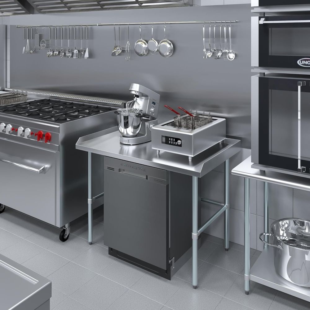 Commercial Work Table Open Bas - Commercial Kitchen Backsplash recension och pris