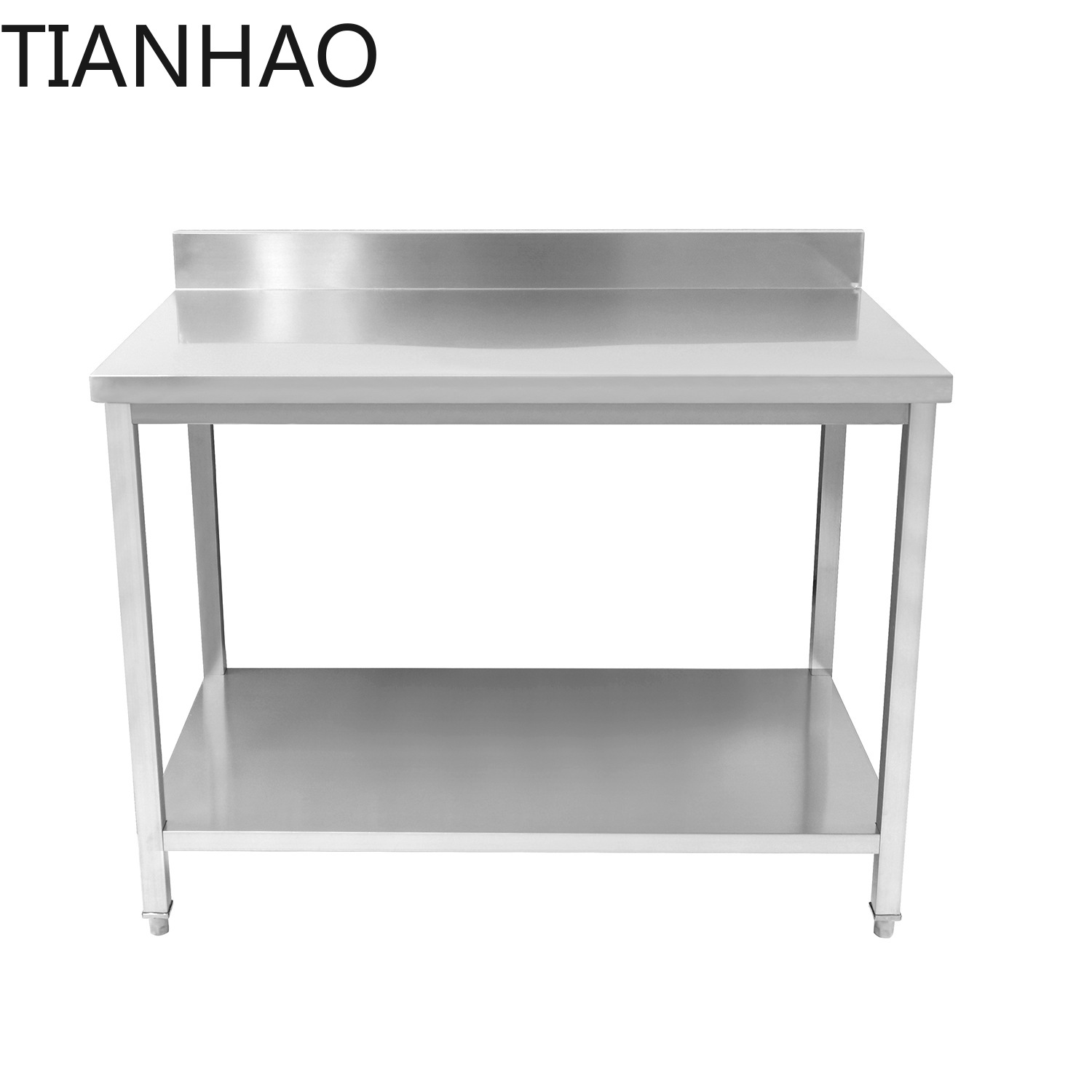 Stainless Steel Workbench Kitc - Commercial Kitchen Backsplash recension och pris