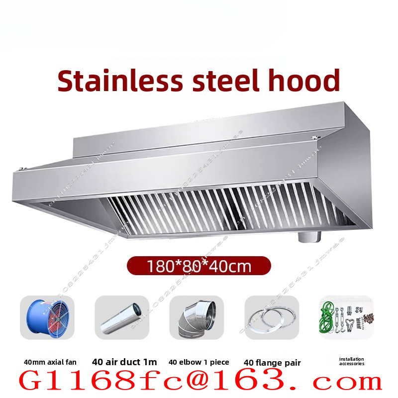 Stainless Steel Exhaust Hood f - Commercial Exhaust Hood recension och pris